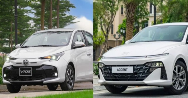 Thích sedan hạng B  nên mua Toyota Vios hay Hyundai Accent?