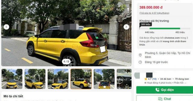 Suzuki XL7 2020 cũ giá 389 triệu đồng có đáng mua?