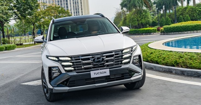 Giá xe Hyundai Tucson tháng 6/2025, bản Turbo từ 979 triệu đồng