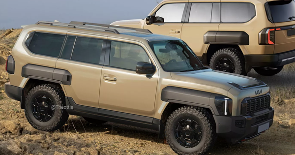 Kia tính làm SUV cạnh tranh Everest và Prado, mượn nền tảng từ bán tải