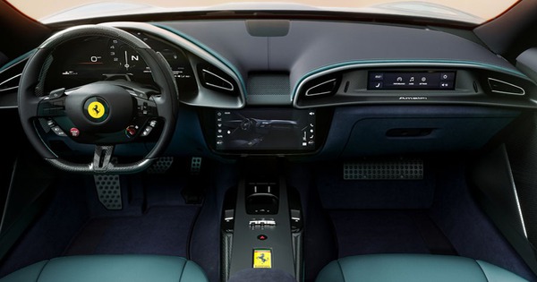 Các hãng đua nhau bỏ hết nút bấm vật lý thì Ferrari làm ngược lại trên siêu xe vừa ra mắt