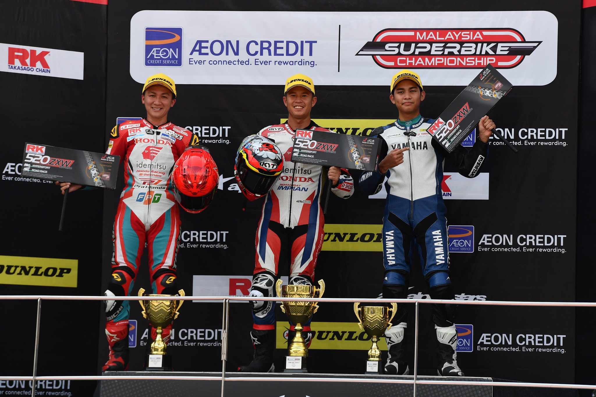 Honda Racing Vietnam giành thêm 2 podium tại chặng 2 MSBK 2025