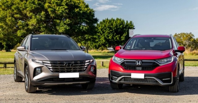 Hyundai Tucson vs Honda CR-V: Cuộc chiến giữa hiện đại và thanh lịch