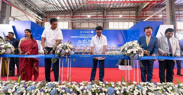 VinFast khánh thành nhà máy lắp ráp ô tô điện tại Tamil Nadu, Ấn Độ