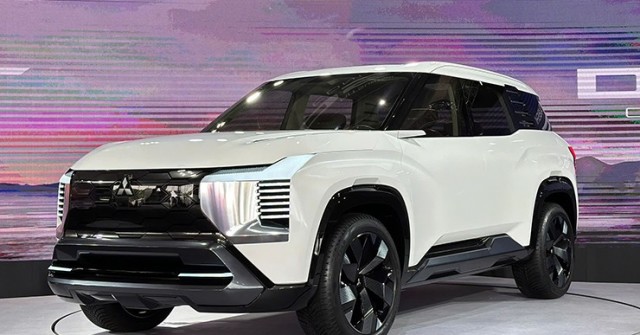 Cận cảnh xe ý tưởng Mitsubishi DST có mặt tại Việt Nam