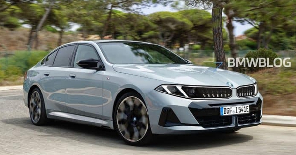 BMW 5 Series 2025 vừa ra mắt Việt Nam thì bản mới hơn đã lộ diện trên đường với thiết kế mặt trước lột xác hoàn toàn