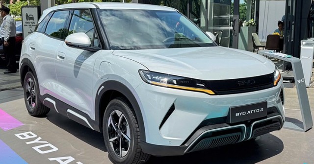 Xe điện BYD Atto 2 ra mắt và công bố giá bán 669 triệu đồng