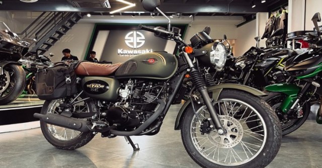 Giá môtô Kawasaki W175 tháng 9/2025, giảm 10 triệu đồng