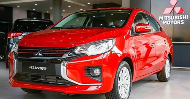 Giá xe Mitsubishi Attrage lăn bánh kèm ưu đãi tháng 5/2024, giảm 50% LPTB