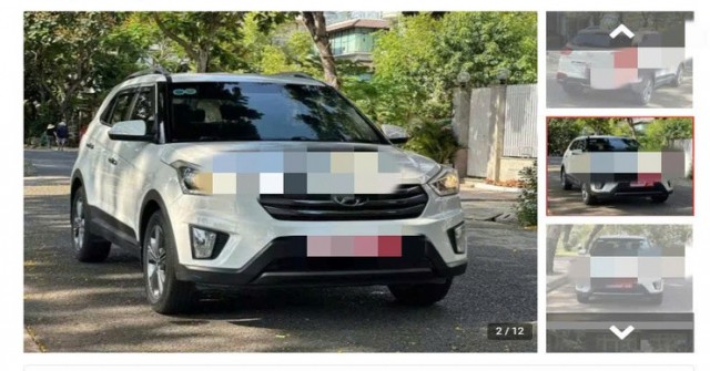 Hyundai Creta 1.6 AT cũ mang biển số TP.HCM, giá tốt