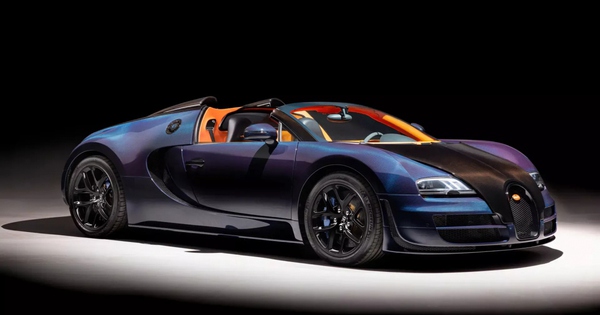 Chiêm ngưỡng “biệt thự di động” Bugatti Veyron Grand Sport Vitesse cực bóng bẩy