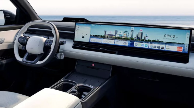 SUV điện mới của Hyundai loại bỏ gần như hoàn toàn nút bấm vật lý, nhường chỗ cho màn hình siêu lớn