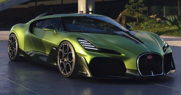 Bugatti ra mắt hypercar: Tên gọi, cần số, ghế ngồi, ốp cửa lấy cảm hứng từ 