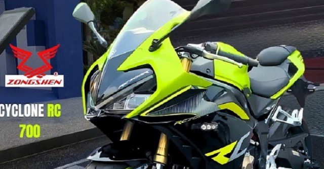 Cyclone RC 700 - sportbike hạng trung "đe dọa" vị thế của Honda CBR650R