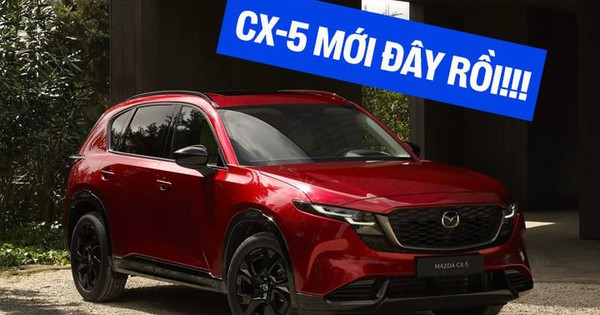 Mazda CX-5 2025 ra mắt: Nội thất mới hoàn toàn, màn hình lớn, ít phím bấm, 
