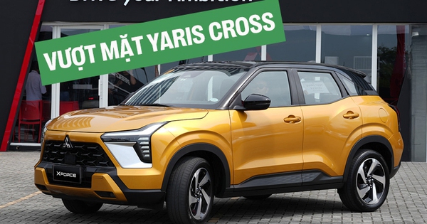 Mitsubishi Xforce bán nhiều đột biến: Vượt Toyota Yaris Cross sau 3 tháng, lần đầu trên 1.000 xe/tháng trong 2025