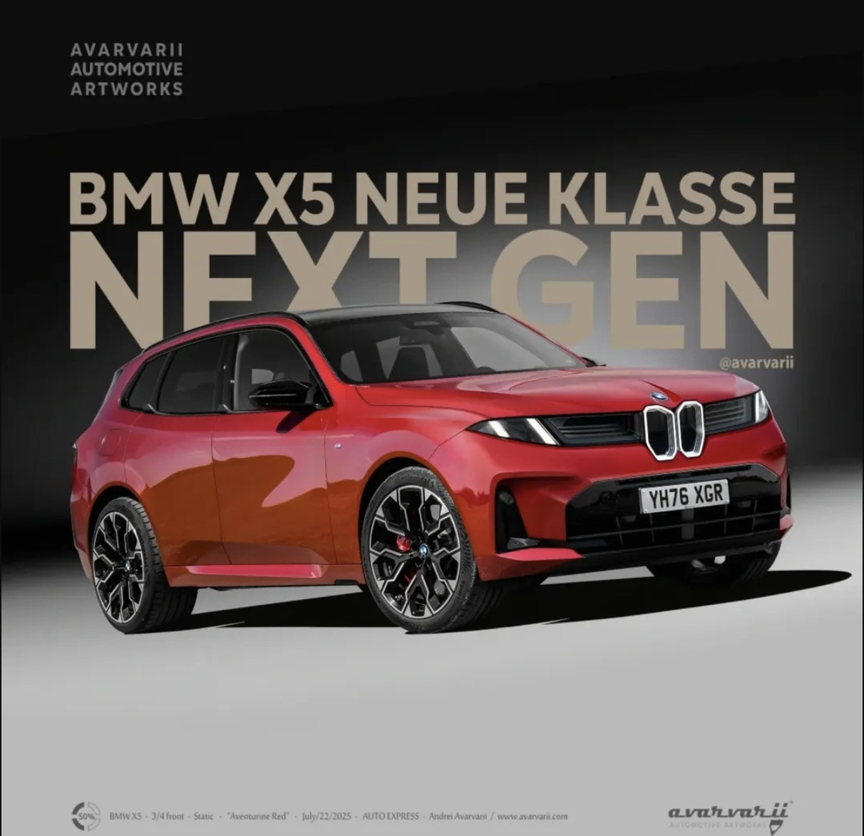 Xem trước BMW X5 thế hệ mới: Đậm chất Neue Klasse, thể thao hơn, mạnh tới 700 mã