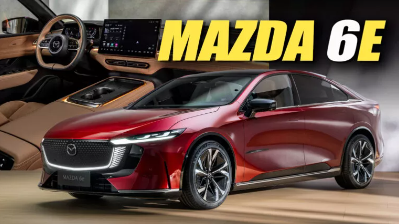 Mazda 6e EV 2026 ra mắt tại châu Âu, cạnh tranh Tesla Model 3