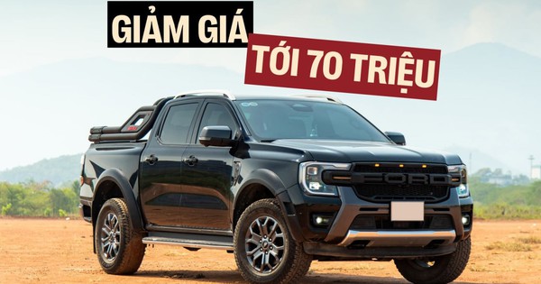 Ford Ranger giảm giá tại đại lý: Bản Raptor giảm nhiều nhất 70 triệu đồng, đều sản xuất năm nay, thêm sức ép cho Triton