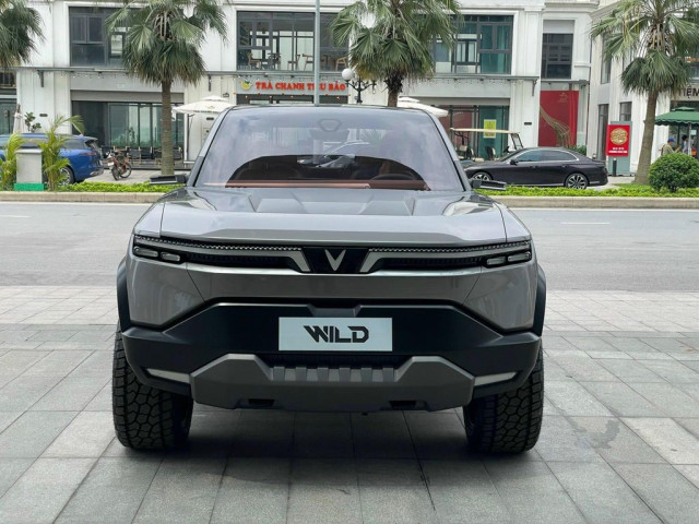 Chi tiết xe bán tải điện VinFast VF Wild đang có mặt tại Hà Nội