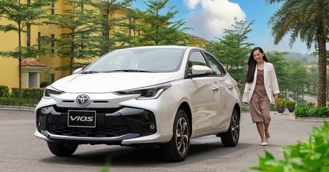 Doanh số xe sedan bán chạy Toyota Vios trong tháng 4/2025