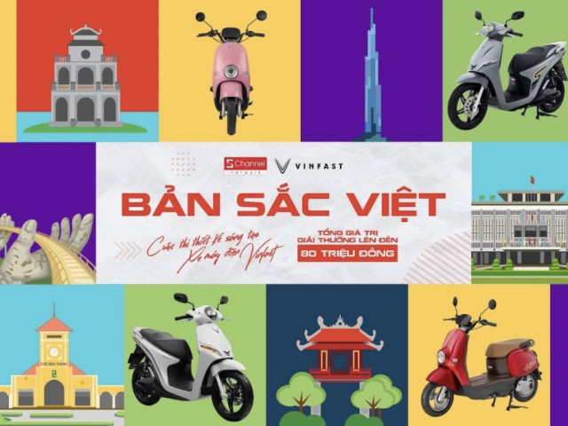 Cuộc thi sáng tạo xe máy điện “Bản sắc Việt”: Cơ hội rinh về xe máy điện do chính mình thiết kế