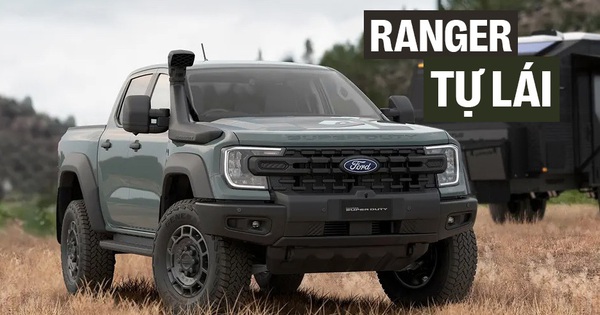 Không ngờ Ford Ranger bản siêu tải đang hot được test theo kiểu độc lạ này: Không cần người lái vẫn băm bổ nhiều địa hình khắc nghiệt