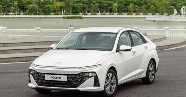 Giá xe Hyundai Accent tháng 7/2025, sedan cỡ B từ 439 triệu đồng