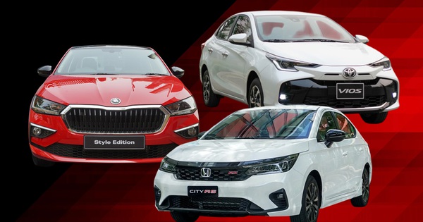 Dưới 600 triệu đồng mua Skoda Slavia, Toyota Vios hay Honda City đều bản ‘full’, bảng bóc tách này sẽ giúp bạn dễ lựa chọn hơn