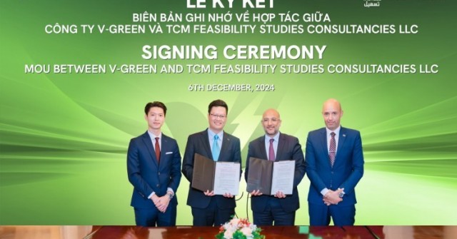 V-GREEN và Prime Group ký kết phát triển 100.000 trạm sạc xe điện VinFast tại Indonesia