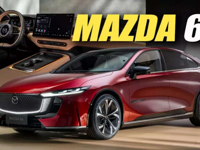 Mazda 6e EV trình làng: Kiểu dáng thời trang, chạy 555km/sạc