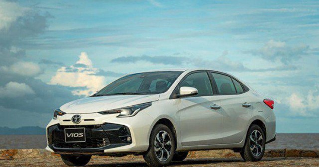 Doanh số Toyota Vios trong tháng đầu tiên của năm 2025