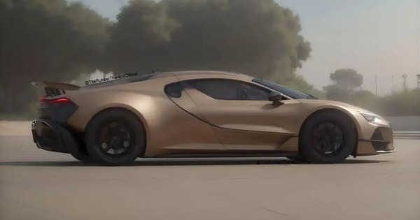 Hậu duệ Bugatti Chiron ra mắt tuần sau có gì 