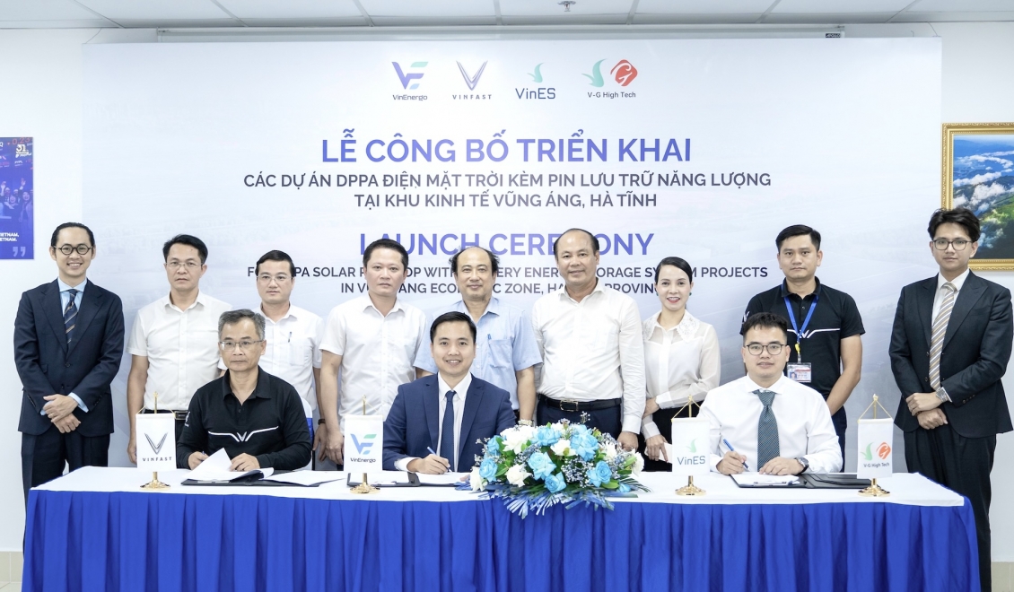 VinEnergo cung cấp điện sạch cho nhà máy ô tô VinFast Hà Tĩnh