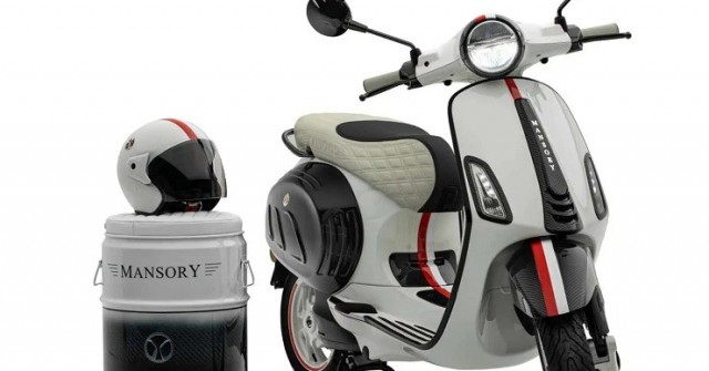 Xe điện Vespa Elettrica Monaco Edition chỉ giới hạn 99 chiếc trên thế giới