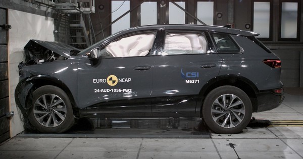 Audi Q6 e-tron đạt 5 sao Euro NCAP, bảo vệ người ngồi trong gần như tối đa