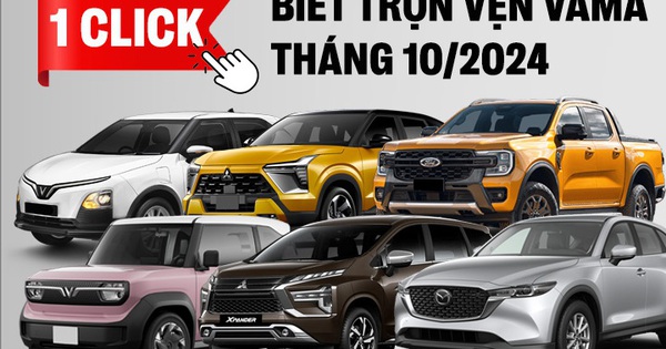 10 xe bán chạy nhất Việt Nam T10: Xpander số 1 xe xăng, VF 3 số 1 xe điện và những cú đảo chiều đầy bất ngờ