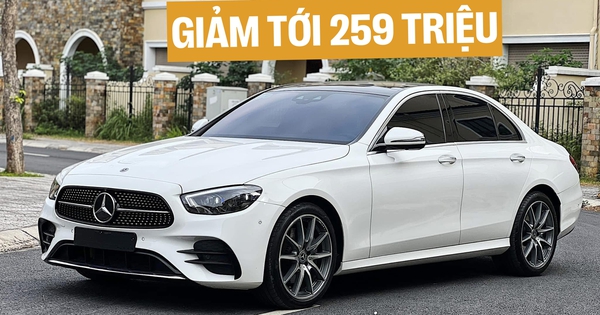 Mercedes-Benz E-Class giảm giá gần 260 triệu đồng, còn từ 2,09 tỷ đồng nhưng vẫn cao hơn BMW 5-Series