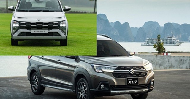 Chọn Suzuki XL7 Hybrid hay Hyundai Stargazer X chạy dịch vụ