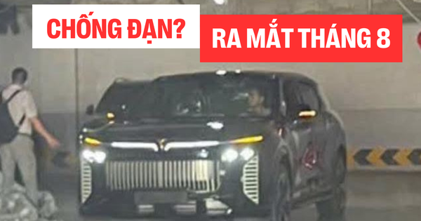 Lộ ảnh xe VinFast mới: Nhiều chi tiết giống VF 9, có thể mang tên Lạc Hồng và chống đạn, đại lý báo ra mắt tháng 8 tới