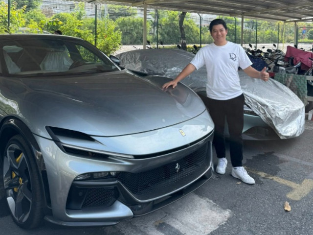 Cận cảnh siêu SUV Ferrari Purosangue đầu tiên 