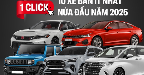 Loạt ô tô có doanh số ít nhất nửa đầu năm 2025: Civic Type R đứng nhất, 3/4 phân khúc sedan hạng D góp mặt