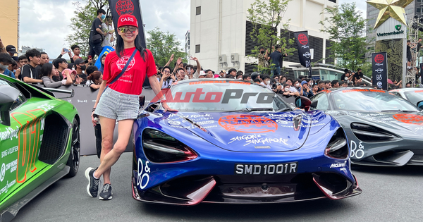 Gumball 3000: Phú bà Singapore một mình cầm lái McLaren 765LT từ TP HCM 