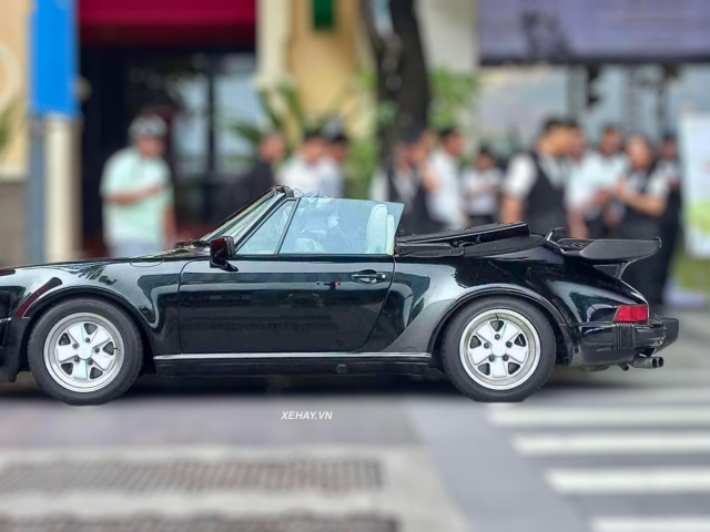 Chiêm ngưỡng Porsche 930 Turbo Cabriolet hơn 30 năm tuổi duy nhất tại Việt Nam