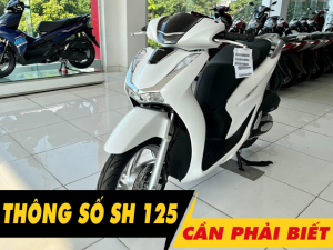 6 thông số xe SH 125i 2025 cần phải biết trước khi mua xe