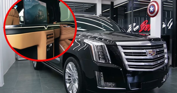 Tay chơi Thủ đô mang Cadillac Escalade 10 năm tuổi vào tận TP. HCM để tân trang: Nội thất thay bằng ghế Maybach, có thêm dàn karaoke ‘đỉnh nóc, kịch trần’