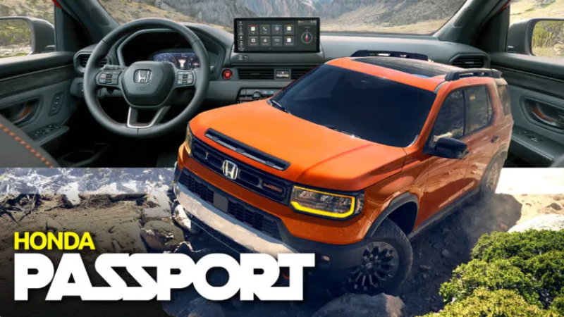 Honda Passport 2026 ra mắt: Vuông vức hơn, mạnh mẽ hơn