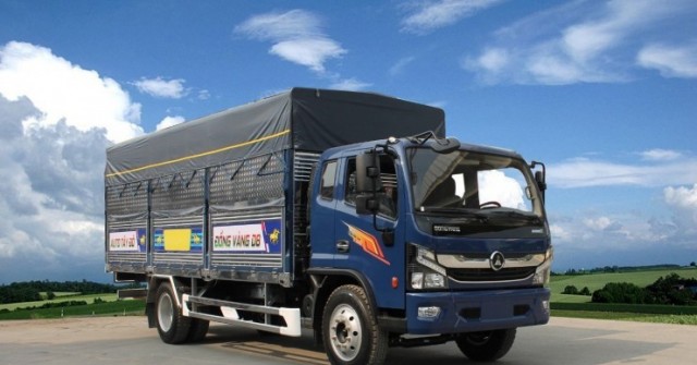 Xe tải Đồng vàng D8 - Mẫu xe được thiết kế tối ưu cho vận chuyển hàng hóa