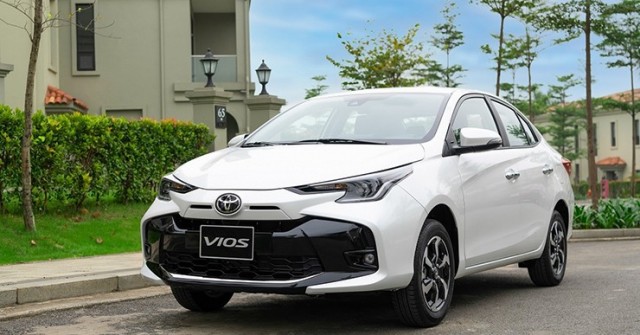 Giá xe Toyota Vios tháng 4/2024, bản MT từ 458 triệu đồng