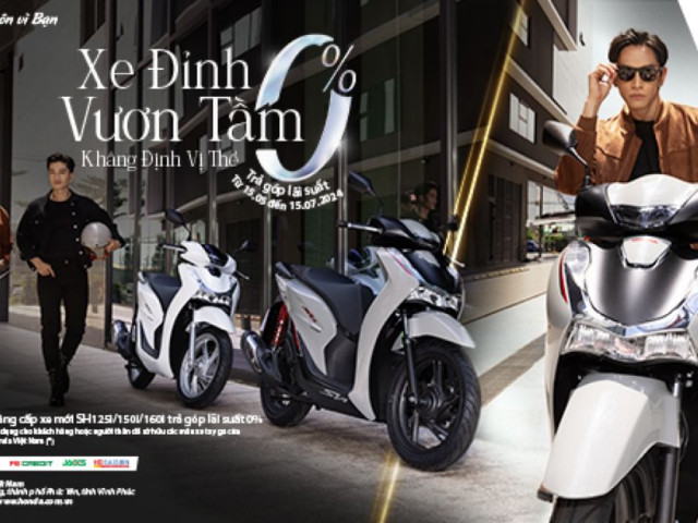Honda Việt Nam triển khai chương trình khuyến mãi “Xe đỉnh vươn tầm - Khẳng định vị thế”